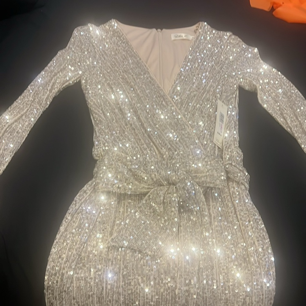Eliza J Sequin Jumpsuit - Picture 12 of 13
